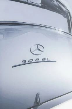 Glastavla Oldtimer - Mercedes Måsvinge, 160x120cm - KARE Design