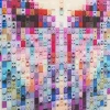 Glastavla Pixel Face, 120x80cm - KARE Design