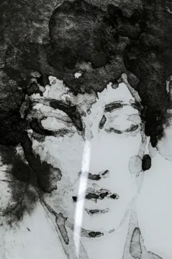 Glastavla Smokey Hair, 100x150cm - KARE Design