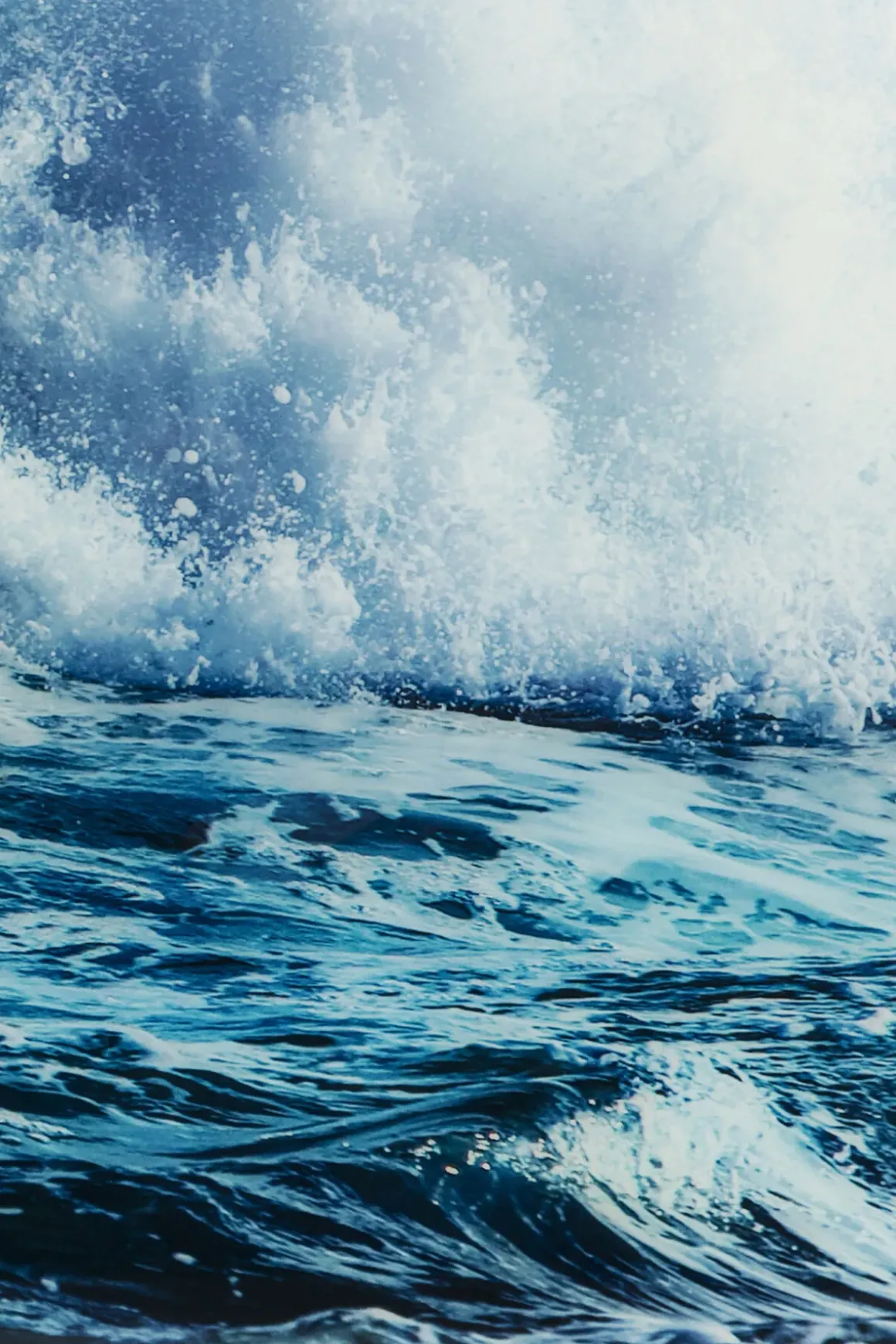 Glastavla Triptychon Wave 240x160cm (3/Set) - KARE Design