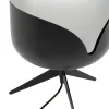 Goblet Bordslampa - Svart och Tonat Glas, Ø27cm - KARE Design