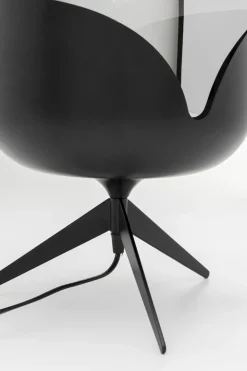 Goblet Bordslampa - Svart och Tonat Glas, Ø27cm - KARE Design