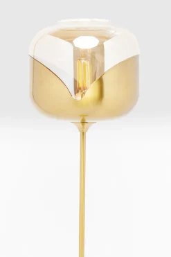 Goblet Golvlampa - Mässing och Tonat Glas, 160cm - KARE Design