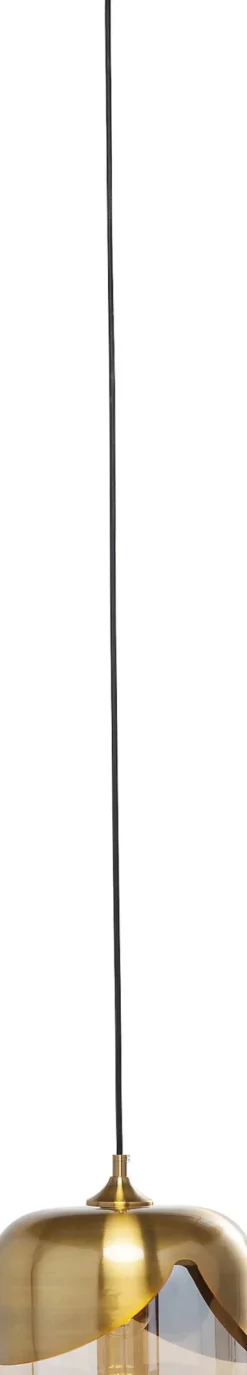 Goblet Pendel - Taklampa i Mässing och Tonat Glas, Ø25cm - KARE Design