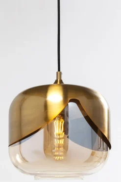 Goblet Pendel - Taklampa i Mässing och Tonat Glas, Ø25cm - KARE Design