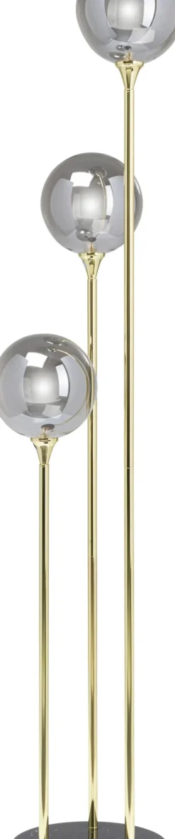 Golvlampa Al Capone - Tre Glasklot, 176cm - KARE Design