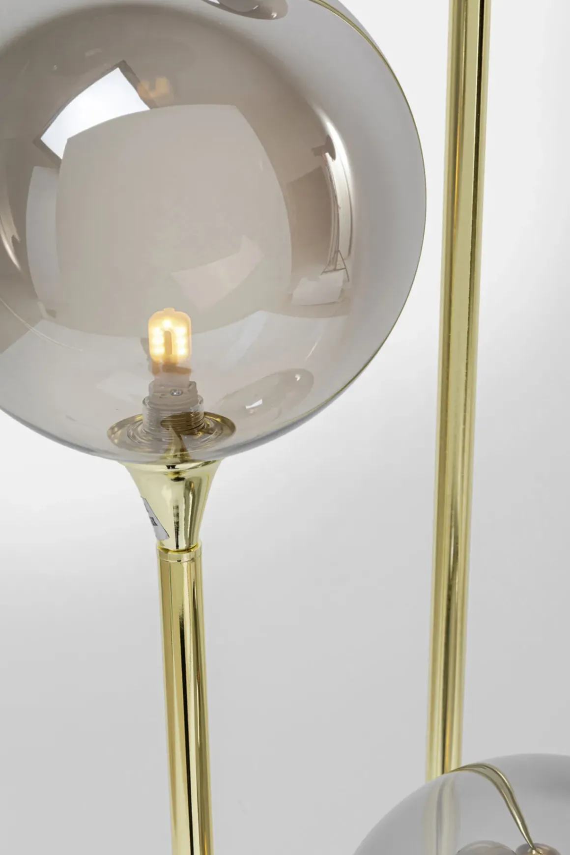 Golvlampa Al Capone - Tre Glasklot, 176cm - KARE Design