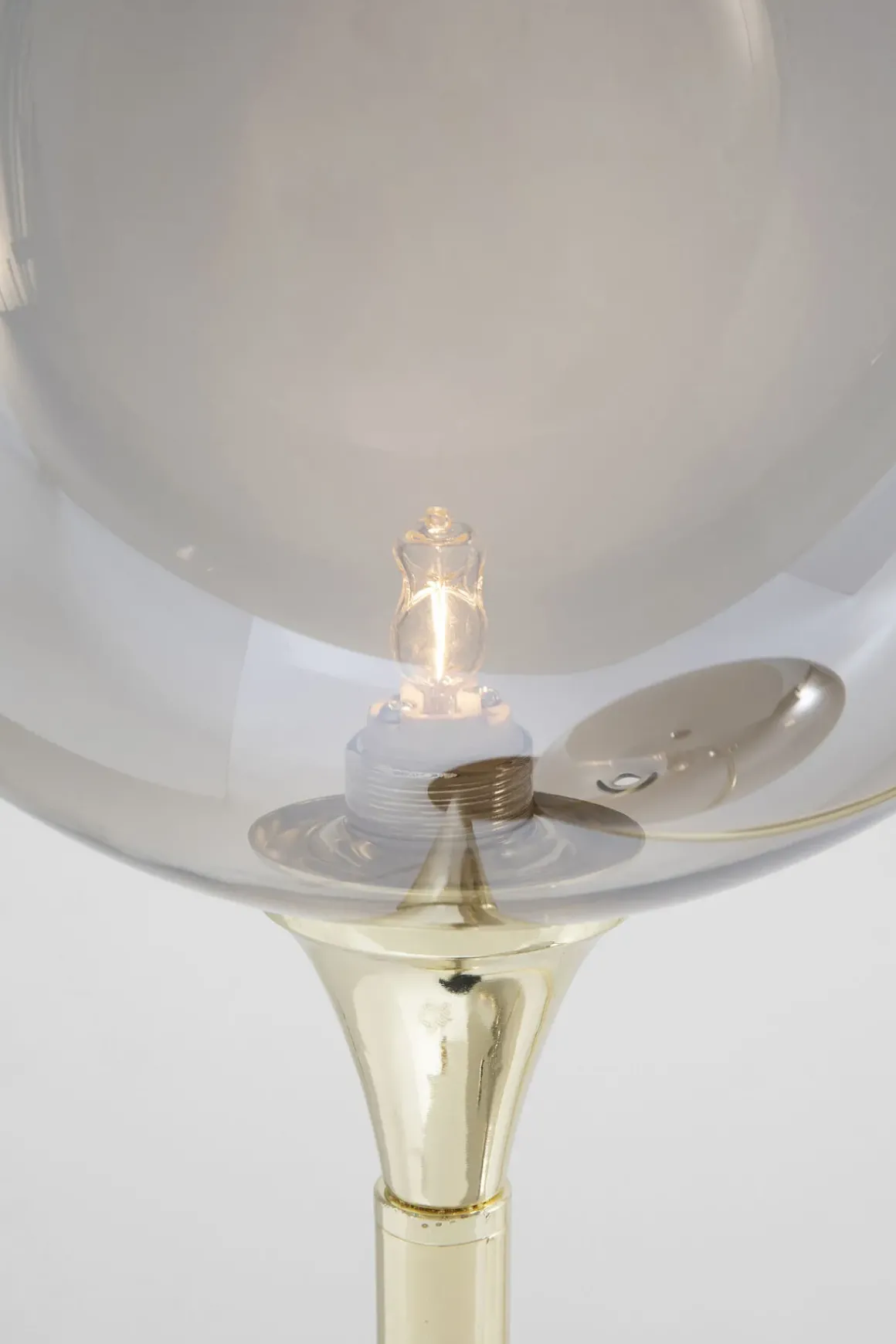 Golvlampa Al Capone - Tre Glasklot, 176cm - KARE Design