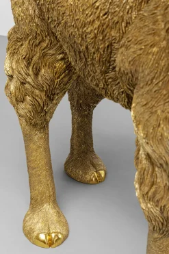 Golvlampa Alpaca - Alpacka, Guld Med Svart Skärm, 108cm - KARE Design