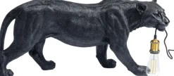Golvlampa Animal Bagheera - Svart Panter - KARE Design