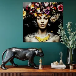 Golvlampa Animal Bagheera - Svart Panter - KARE Design
