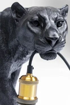 Golvlampa Animal Bagheera - Svart Panter - KARE Design