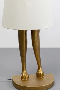 Golvlampa Animal Rabbit - 150cm, Guld/Vit - KARE Design