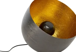 Golvlampa Apollon - Antracitgrå/Guld Ø35cm - KARE Design