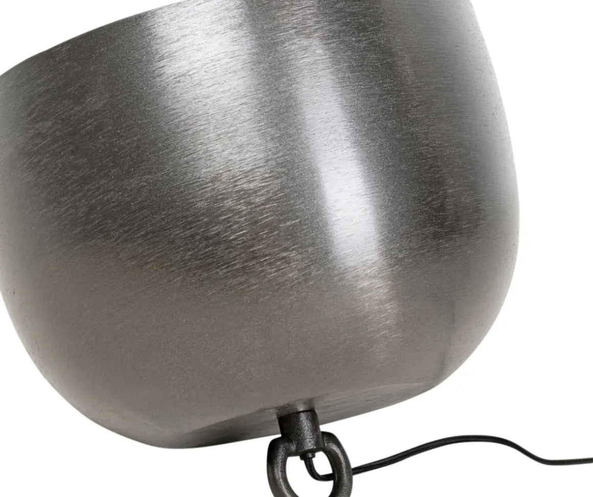 Golvlampa Apollon - Antracitgrå/Guld Ø35cm - KARE Design