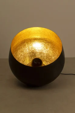 Golvlampa Apollon - Antracitgrå/Guld Ø50cm - KARE Design
