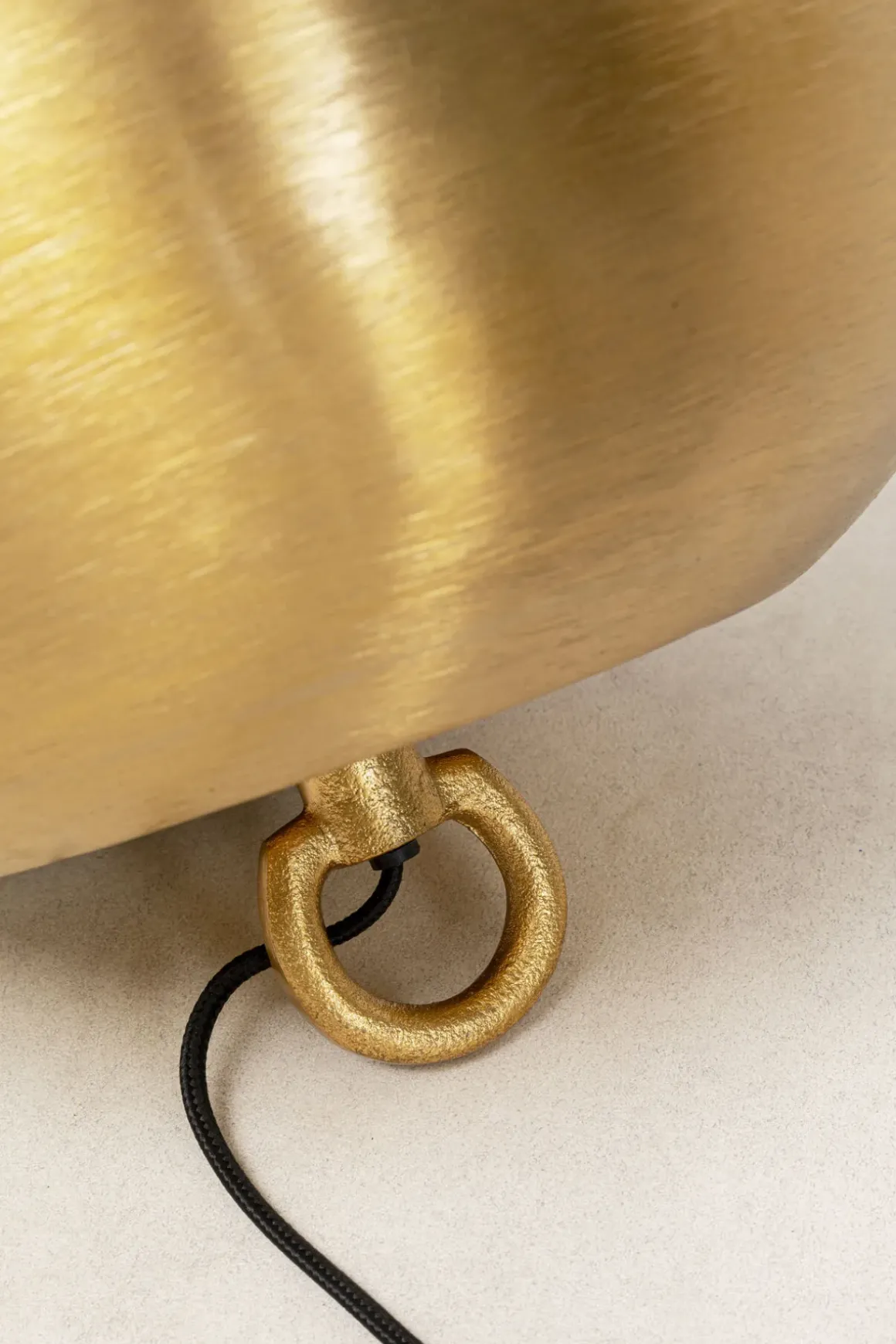 Golvlampa Apollon - Mässing Ø35cm - KARE Design
