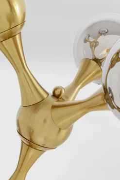 Golvlampa Atomic Balls - Mässing, 174cm - KARE Design