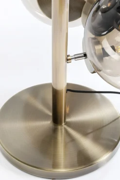 Golvlampa Balloon -Mässing/Rökigt Glas, 160cm - KARE Design