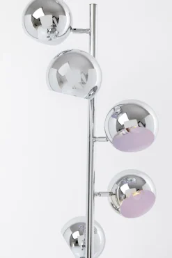 Golvlampa Calotta Krom - Riktbara Lampor 5 st, 200cm - KARE Design