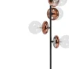 Golvlampa Double Bubble - Koppar, 165cm - KARE Design