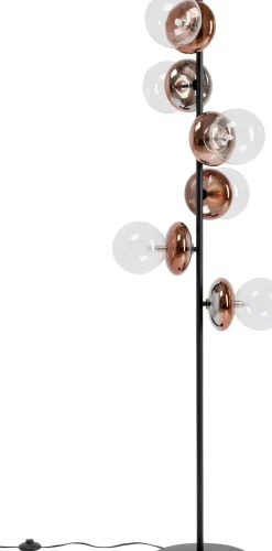 Golvlampa Double Bubble - Koppar, 165cm - KARE Design