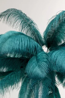 Golvlampa Feather Palm - Grön, 165cm - KARE Design