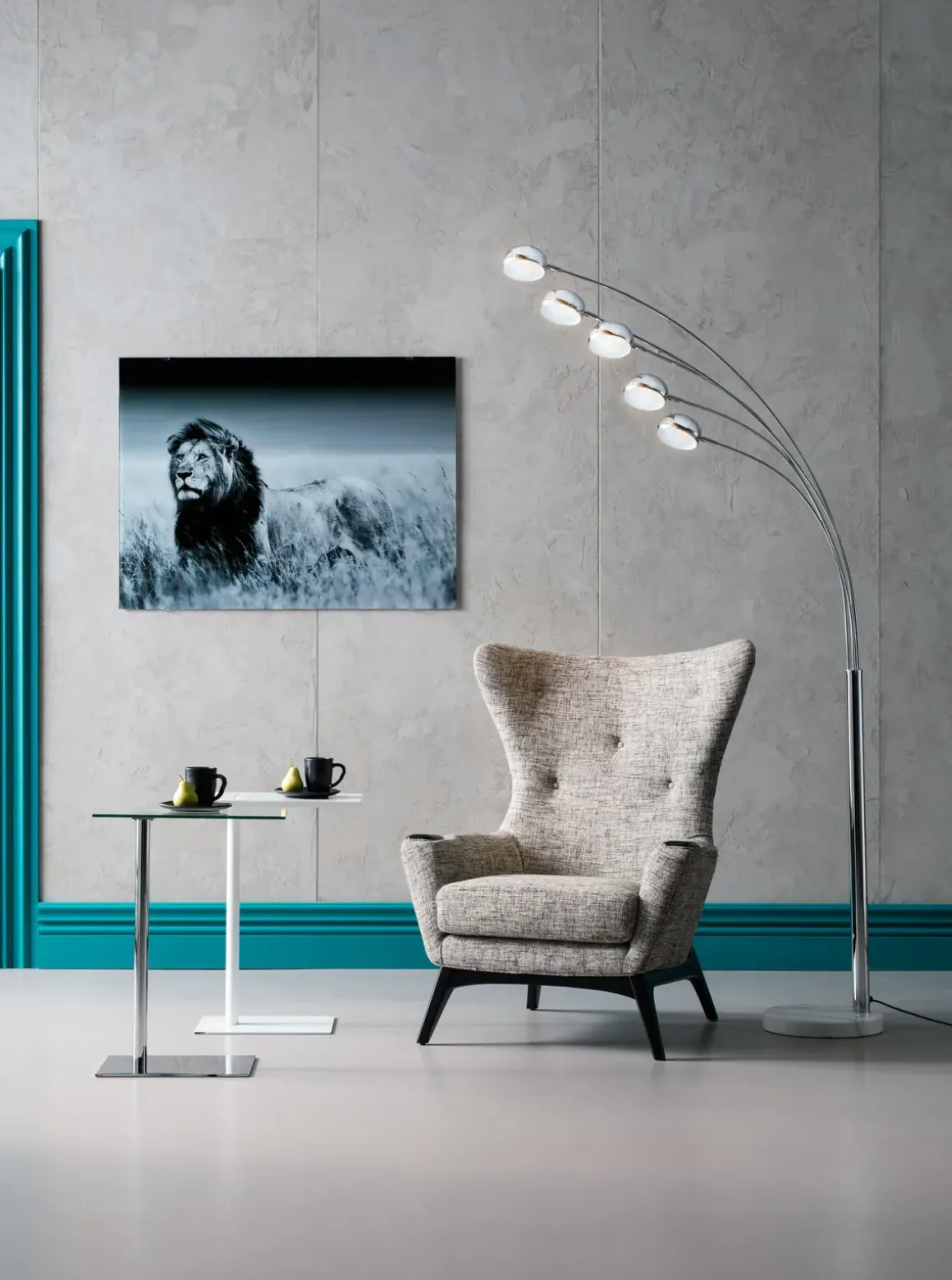 Golvlampa Five Fingers Economy - KARE Design