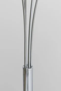 Golvlampa Five Fingers - Femarmad Lampa, Krom, 215cm - KARE Design