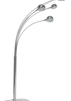 Golvlampa Five Fingers - Femarmad Lampa, Krom, 215cm - KARE Design