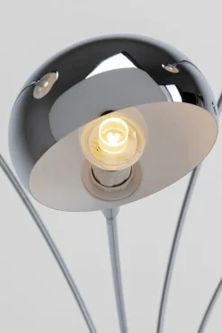 Golvlampa Five Fingers - Femarmad Lampa, Krom, 215cm - KARE Design