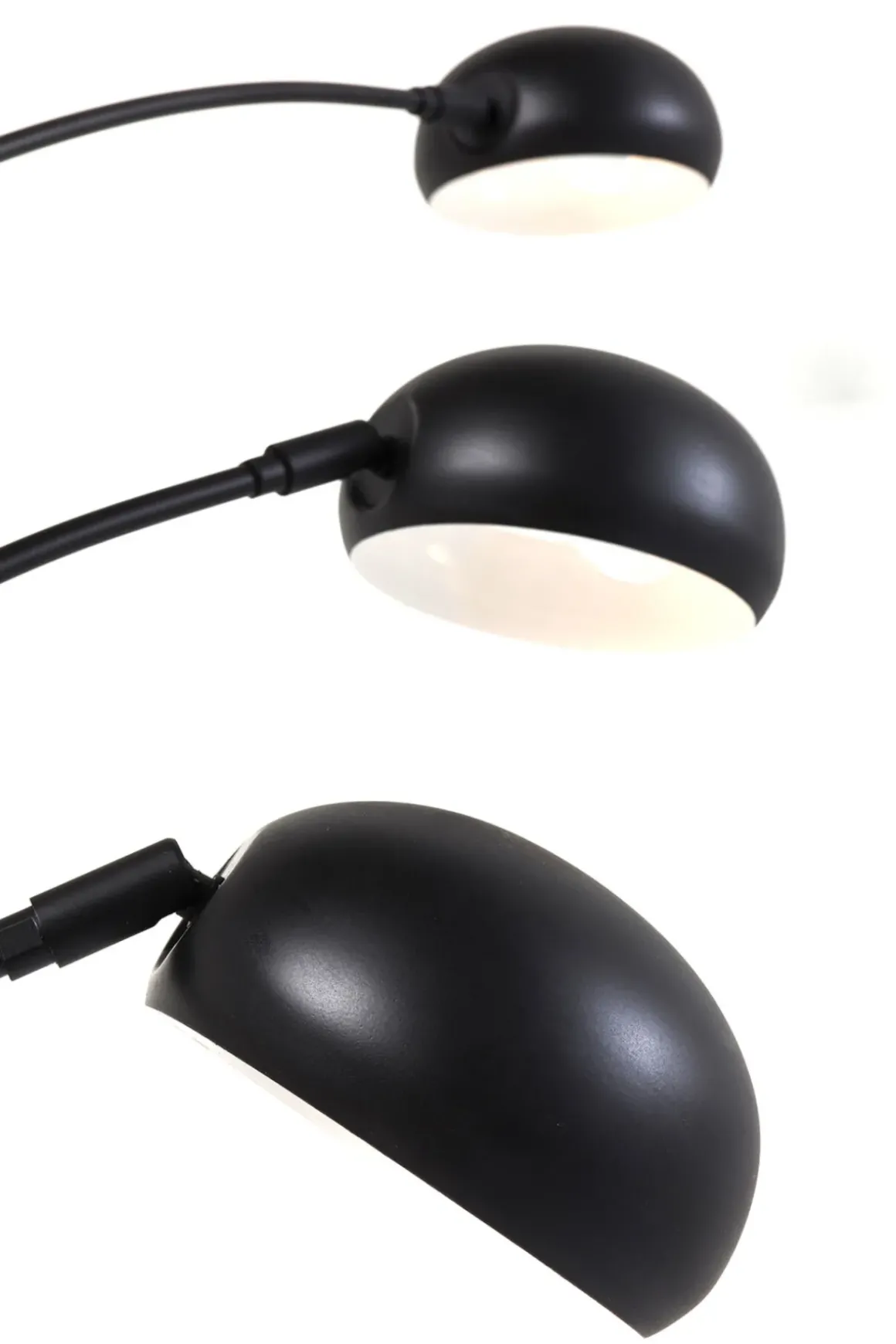 Golvlampa Five Fingers - Femarmad Lampa, Matt Svart, 201cm - KARE Design