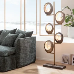 Golvlampa Five Loops, 173cm - KARE Design