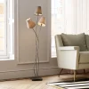 Golvlampa Flexible Mocca - 3 skärmar, 130cm - KARE Design
