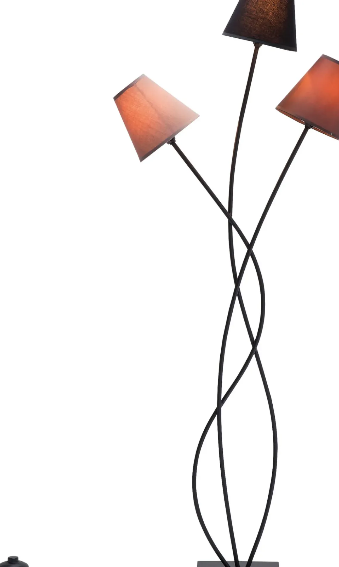 Golvlampa Flexible Mocca - 3 skärmar, 130cm - KARE Design