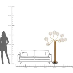 Golvlampa Future View, 170cm - KARE Design