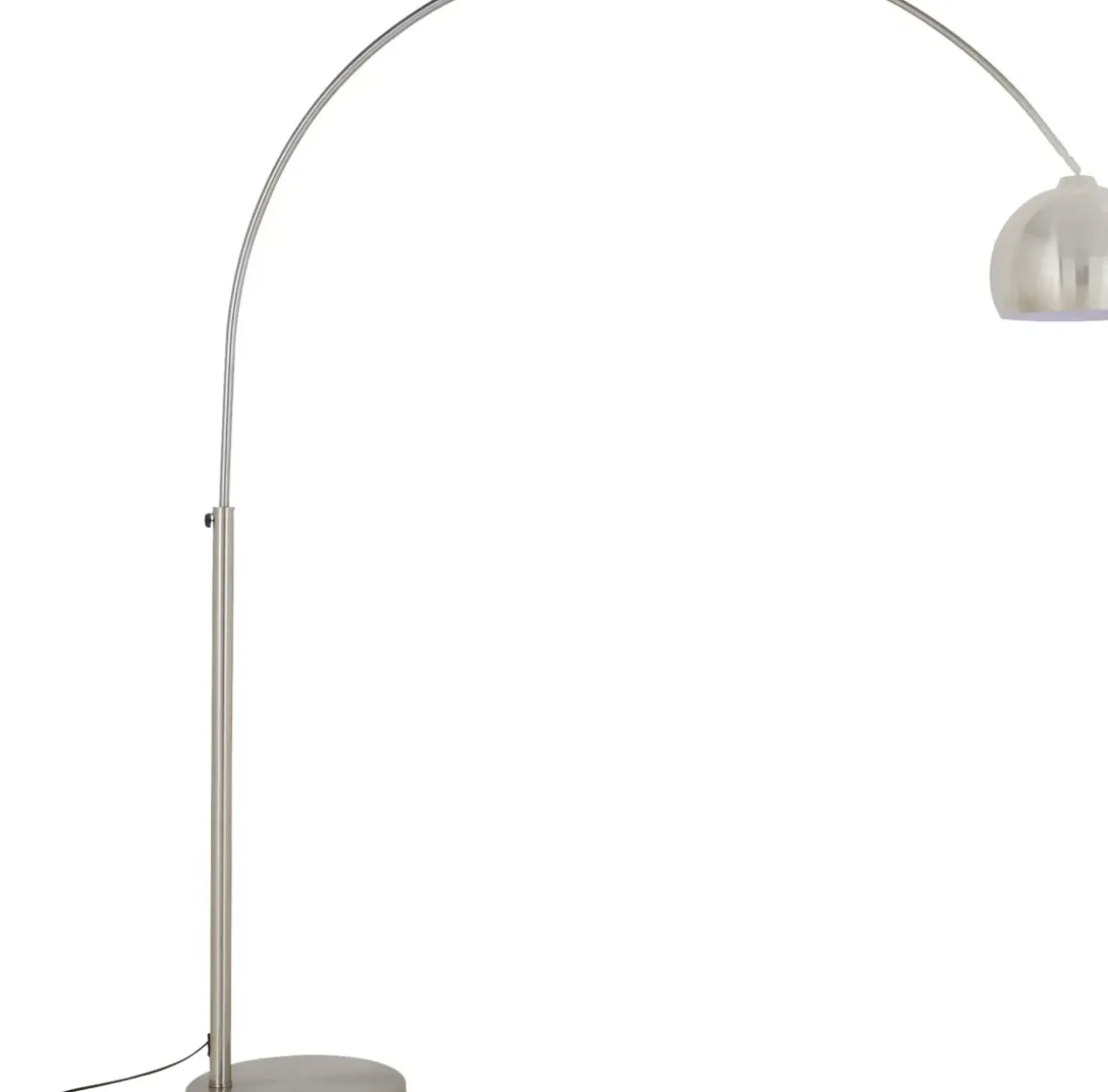 Golvlampa Lounge Glob - Bågform i Krom - KARE Design