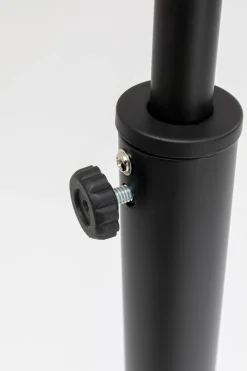 Golvlampa Lounge - Matt Svart, 175cm - KARE Design