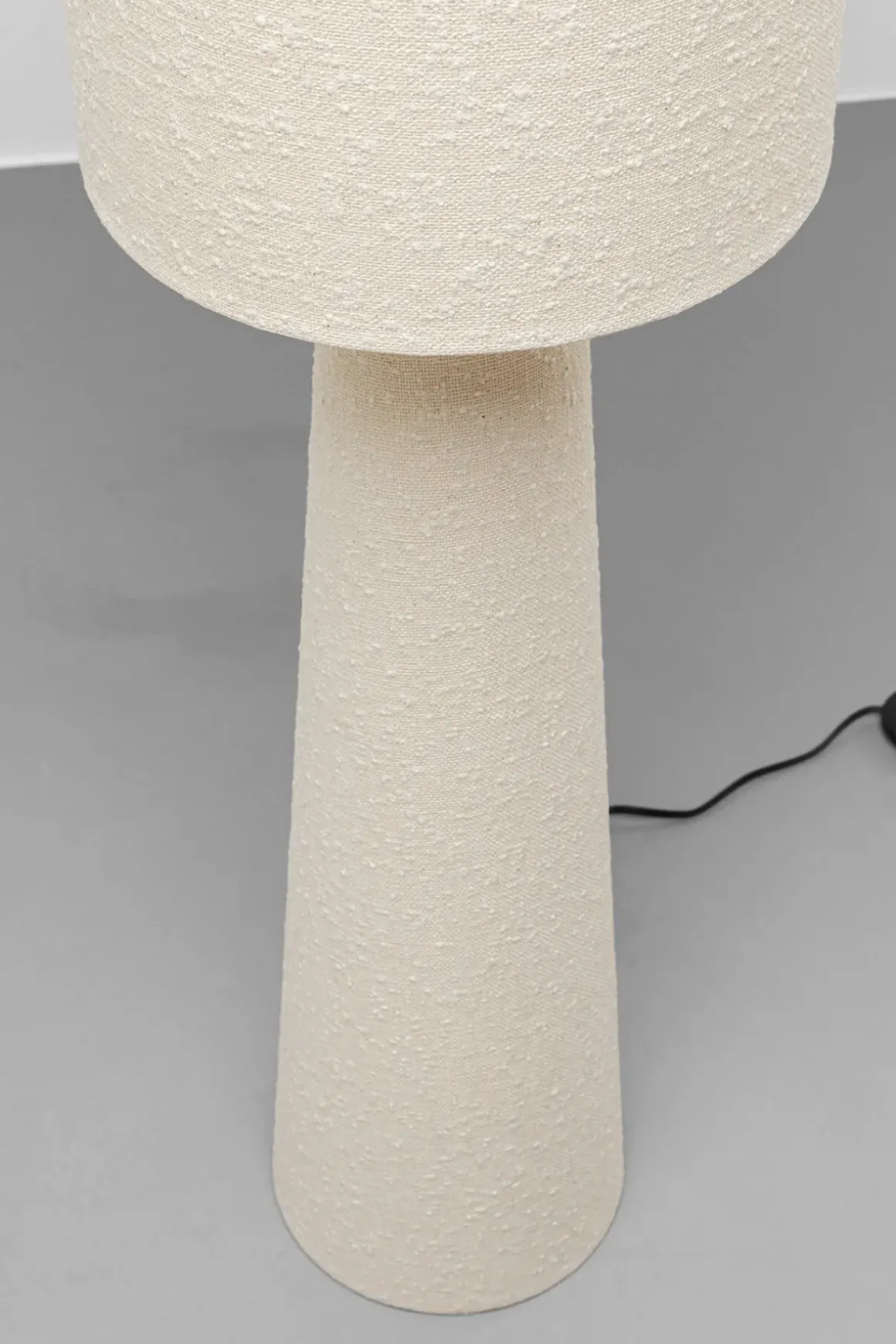 Golvlampa Marleen - Beige/Boucle, 130cm - KARE Design