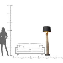 Golvlampa Nature Drivved, 171cm - KARE Design