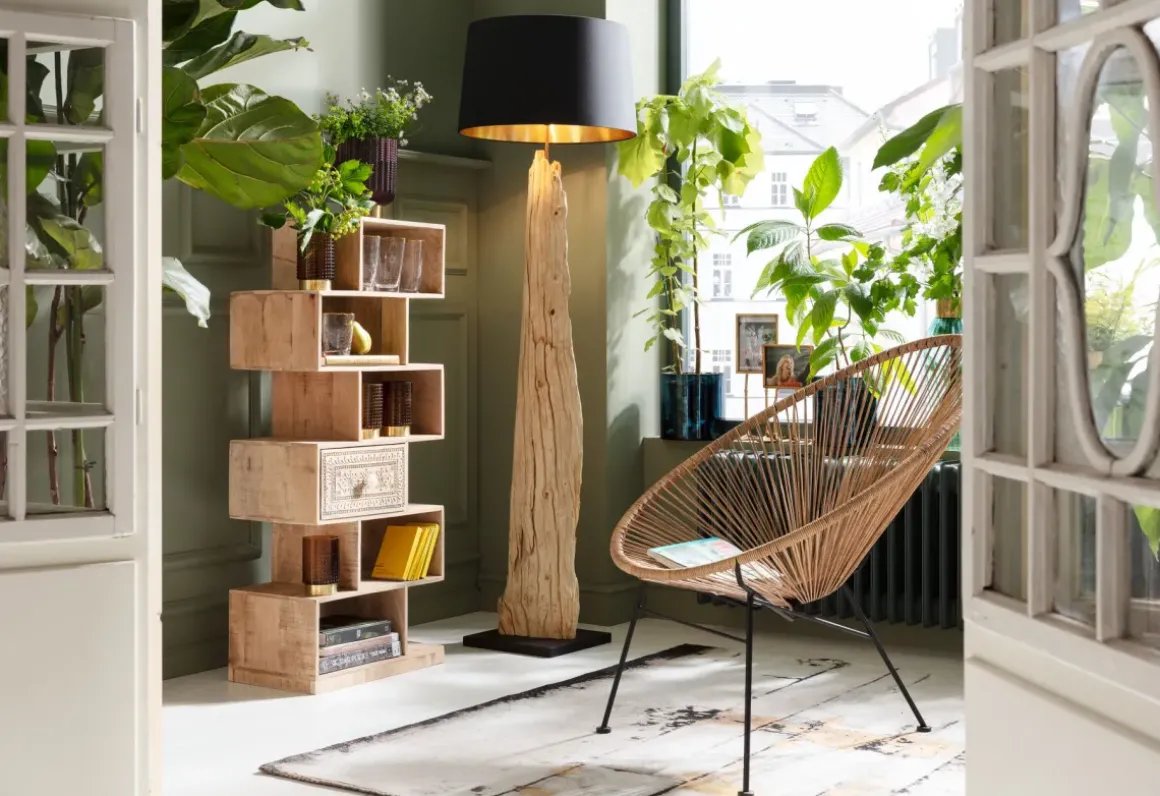 Golvlampa Nature Drivved, 171cm - KARE Design