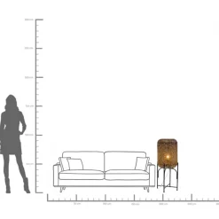 Golvlampa Oasis Lykta, 92cm - KARE Design