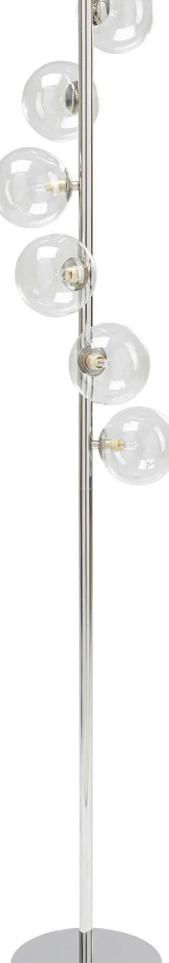 Golvlampa Scala Klot - Glas/ Krom, 160 cm - KARE Design