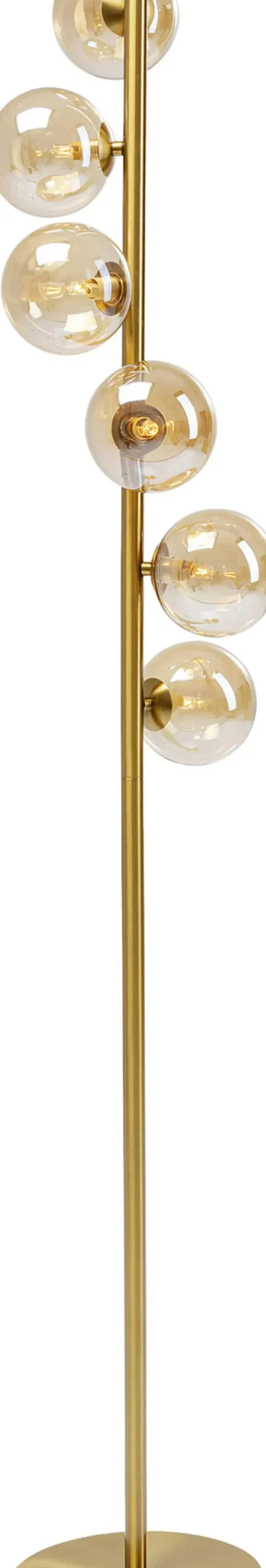 Golvlampa Scala Klot - Glas/ Mässing, 160 cm - KARE Design