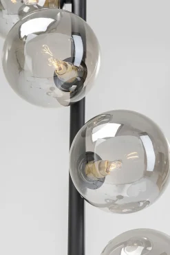 Golvlampa Scala Klot - Glas/ Svart, 160 cm - KARE Design