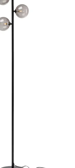 Golvlampa Three Balls - Matt Svart, 160cm - KARE Design