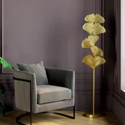 Golvlampa Yuva - Guld, 160cm - KARE Design