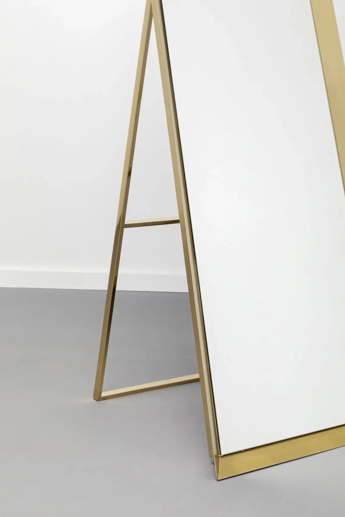 Golvspegel Arezzo Mässning, 160x53cm - KARE Design