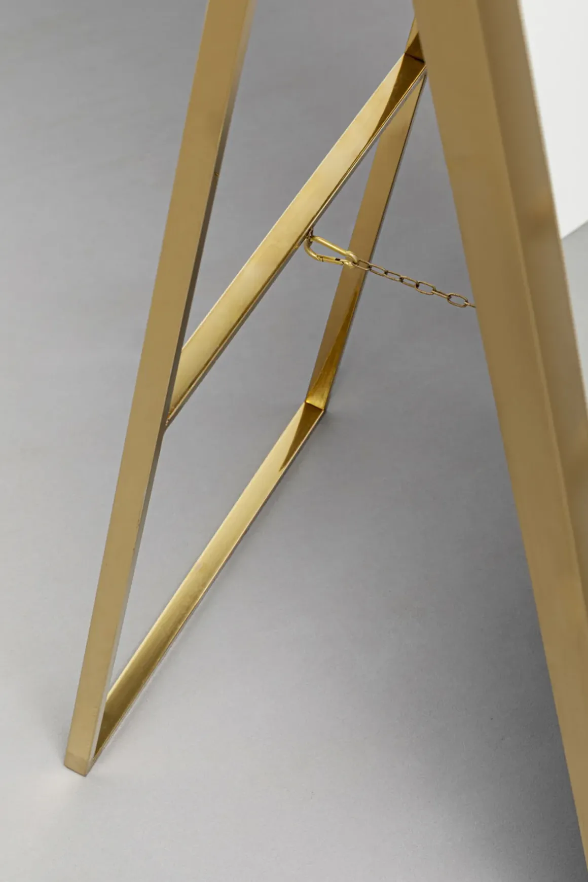 Golvspegel Arezzo Mässning, 160x53cm - KARE Design