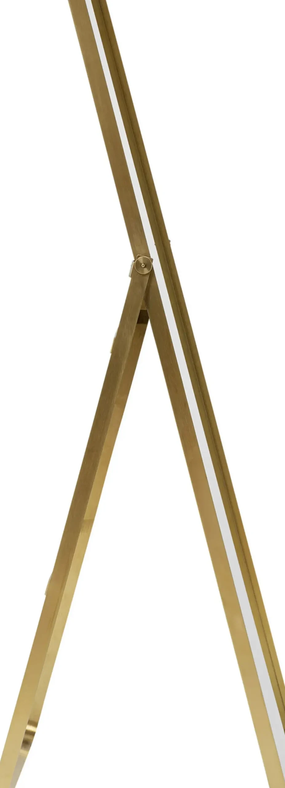 Golvspegel Curve Arch - Mässing, 160x55cm - KARE Design